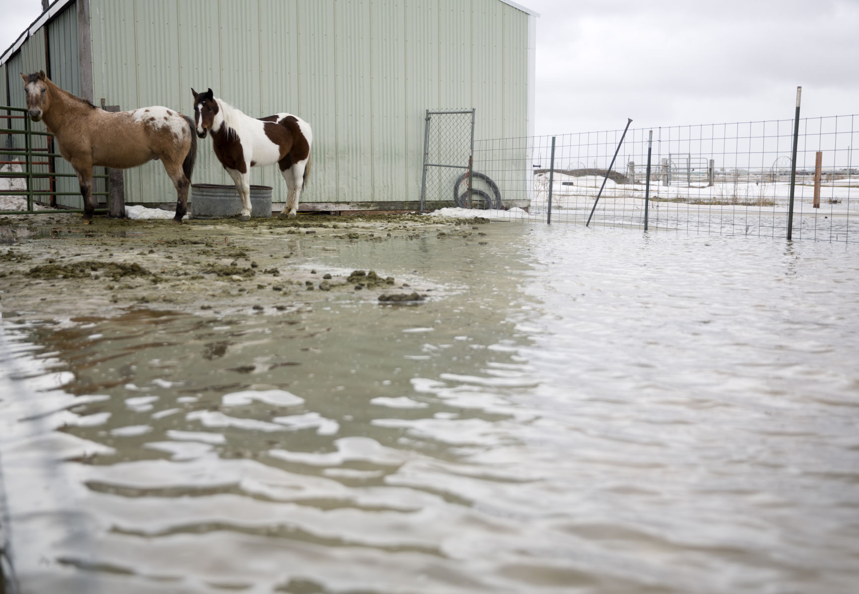 Burley flooding